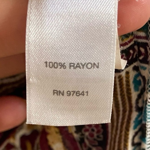 J. Jill Multicolor Patchwork Tunic large petite - Picture 9 of 9